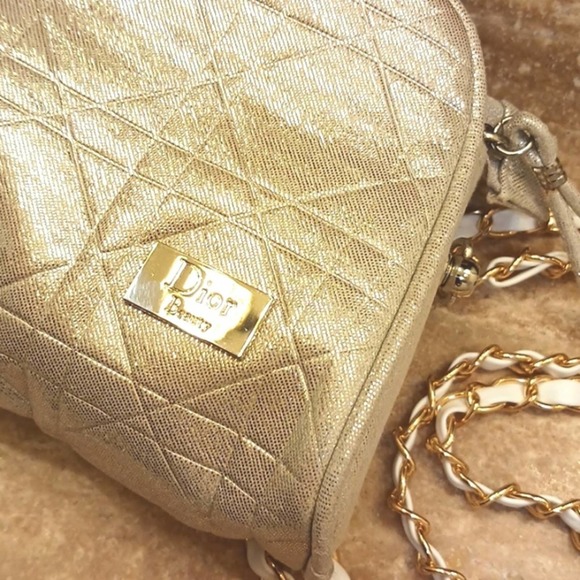 Dior Gold Crossbody Bag - Picture 9 of 15